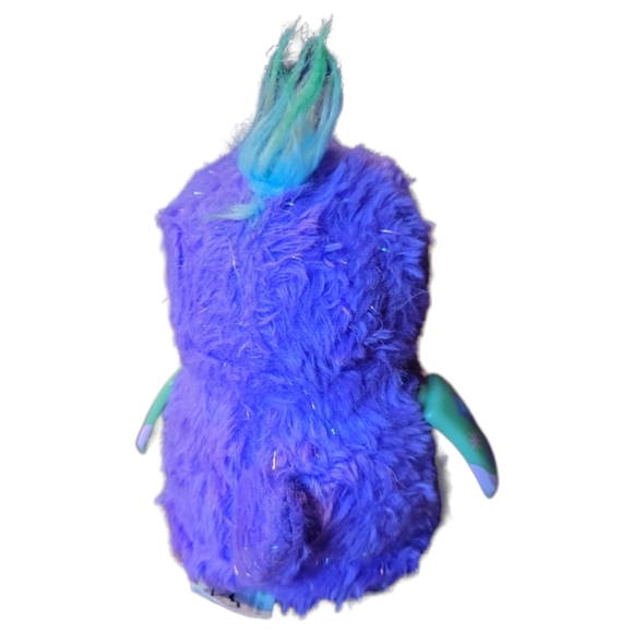 Vtg Hatchimals Bird Penguin Talking Penguin Pink Purple Glittering Garden - Picture 2 of 9